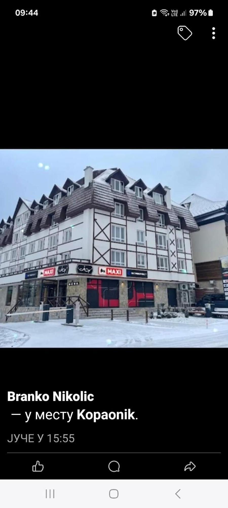 Apartman Kraljevi Cardaci Sadikovic Sa Garazom 카파오닉 외부 사진